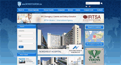Desktop Screenshot of intmedtourism.com