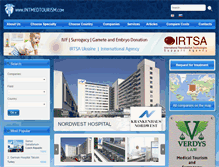 Tablet Screenshot of intmedtourism.com